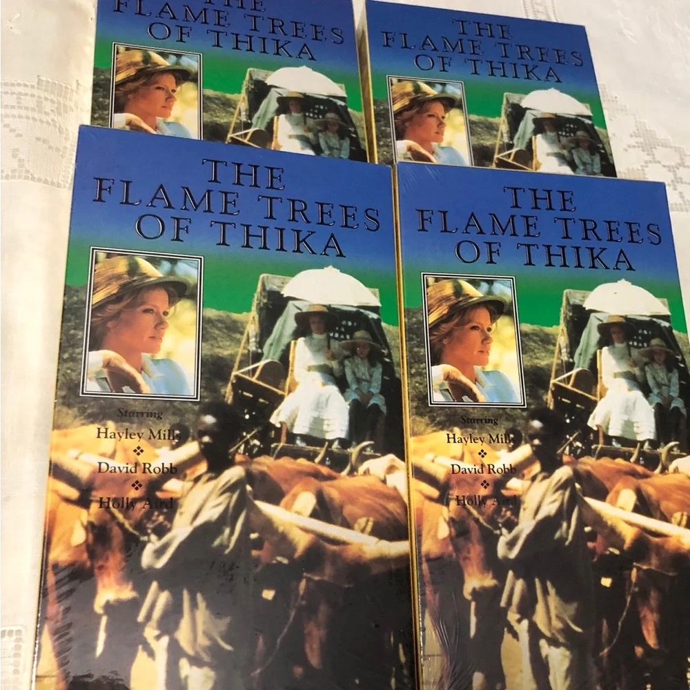 The Flame Trees of Thika VHS Set